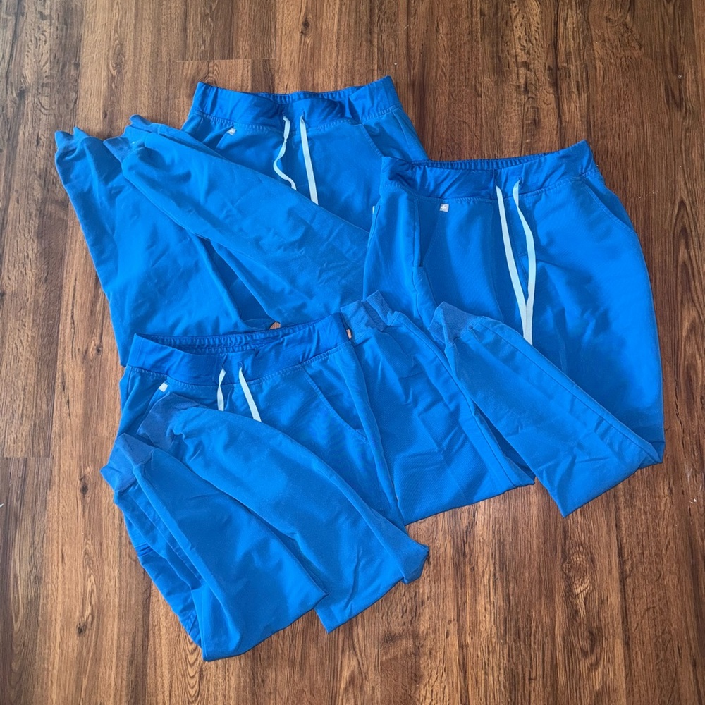 Figs Royal Blue Jogger Pants